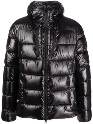 Save The Duck high-shine padded jacket - Black