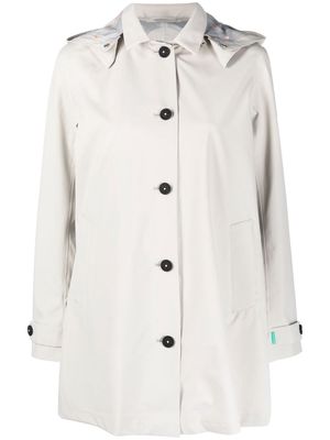 Save The Duck hooded parka coat - Neutrals