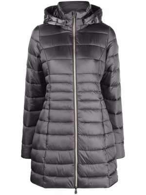 Save The Duck hooded puffer coat - Grey