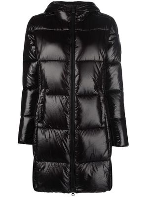 Save The Duck Ines hooded puffer coat - Black