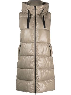 Save The Duck Iria hooded padded gilet - Grey