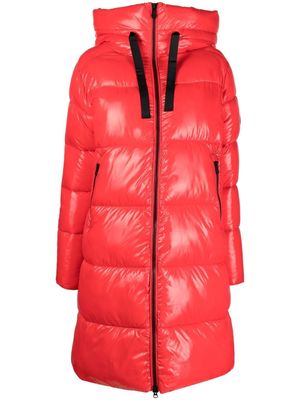 Save The Duck Isabel hooded puffer coat - Red