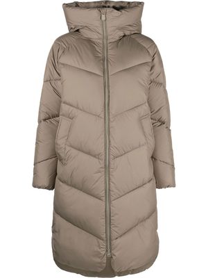 Save The Duck Jacelyn hooded puffer coat - Neutrals