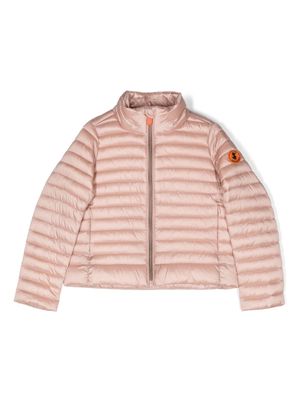 Save The Duck Kids Aya quilted jacket - Pink