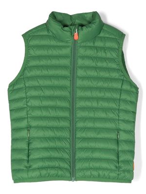 Save The Duck Kids Dolin padded gilet - Green