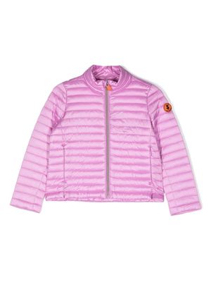 Save The Duck Kids full-zip padded jacket - Purple