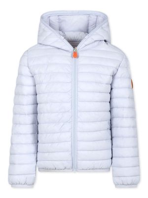 Save The Duck Kids GIGA padded hooded jacket - Grey