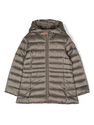 Save The Duck Kids Maggy padded jacket - Brown