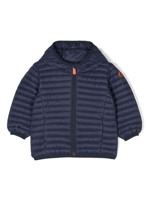 Save The Duck Kids quilted padded jacket - Blue