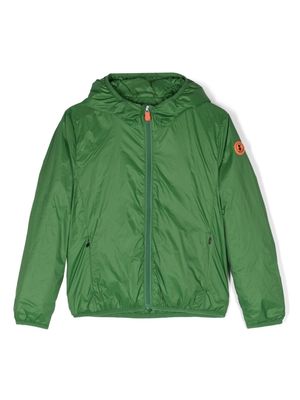 Save The Duck Kids Shilo hooded jacket - Green