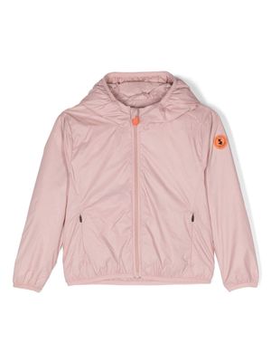 Save The Duck Kids Shilo hooded jacket - Pink