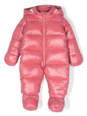 Save The Duck Kids zip-up padded coat - Pink