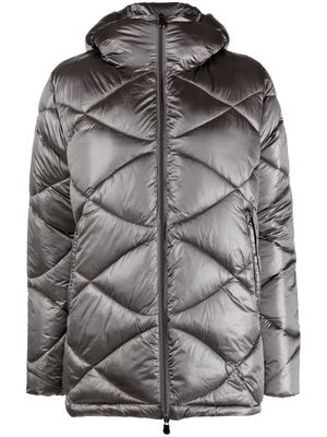 Save The Duck Kimia hooded quilted jacket - Grey