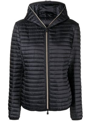 Save The Duck lightweight padded zipped coat - Black