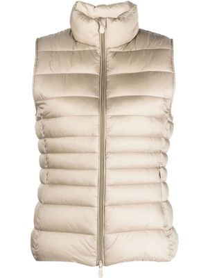 Save The Duck Lynn puffer gilet - Neutrals
