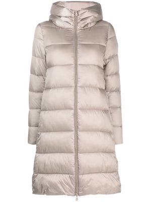 Save The Duck Lysa quilted coat - Neutrals