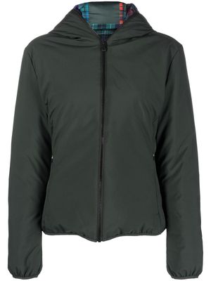 Save The Duck padded hooded zip-up jacket - Green