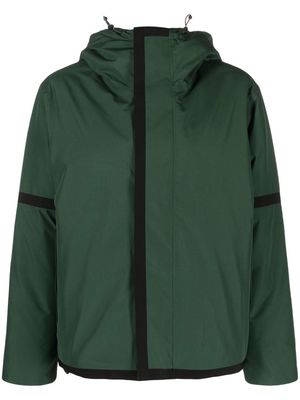 Save The Duck recycled-polyester hooded coat - Green