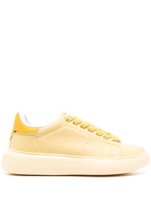 Save The Duck tonal low-top sneakers - Yellow