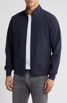 Save The Duck Tulio Front Zip Water Resistant Jacket in Navy Blue