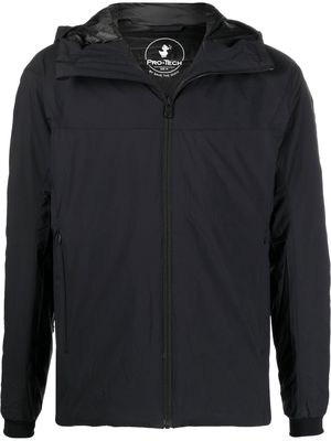 Save The Duck zip-up padded jacket - Black