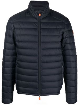 Save The Duck zipped padded jacket - Blue