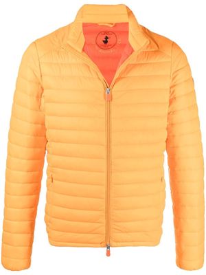 Save The Duck zipped padded jacket - Orange