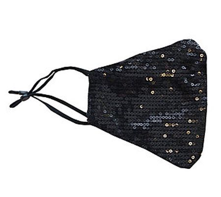 Save the Girls Adjustable Sparkle Face Covering