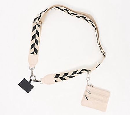 Save the Girls Clip & Go Phone Wristlet withMatching Strap