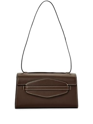 Savette Sport leather shoulder bag - Brown