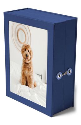 Savor Story Vault Keepsake Box in Blue, Coral 