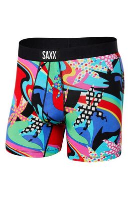 SAXX Vibe Boxer Briefs in Good Times- Multi