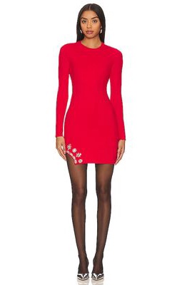 SAYLOR Reid Mini Dress in Red