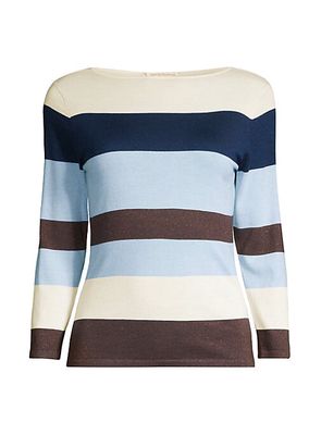 Saylor Striped Knit Top