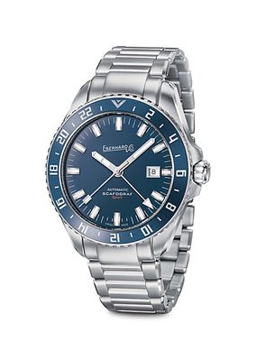Scafograf GMT Stainless Steel Bracelet Watch