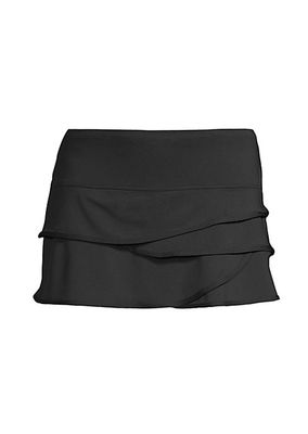 Scallop Miniskirt