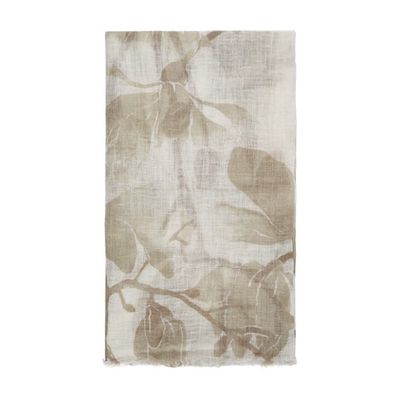Scarf with floral design
