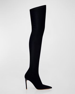 Scarlet Calzino Pull-On Over-The-Knee Boots