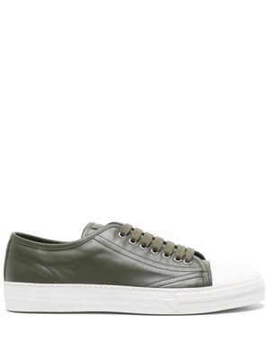 Scarosso Ambrogio leather sneakers - Green
