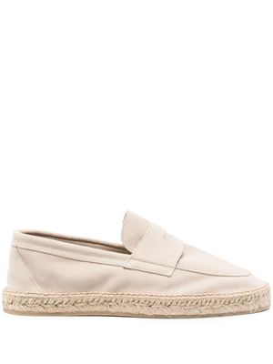 Scarosso Diego suede espadrilles - Neutrals