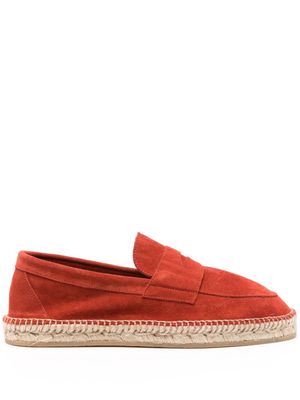 Scarosso Diego suede espadrilles - Red