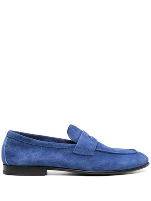 Scarosso Gregory suede loafers - Blue