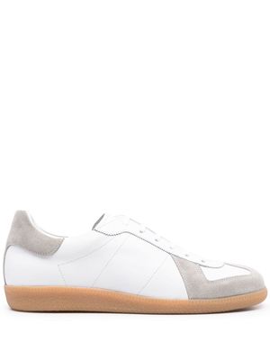 Scarosso Hans leather trainers - White