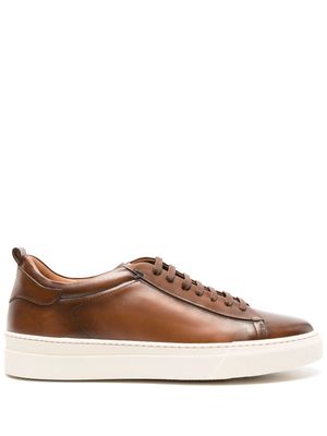 Scarosso Joseph leather sneakers - Brown