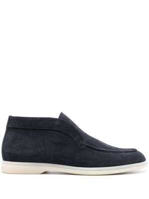 Scarosso Leonarda suede ankle boots - Blue