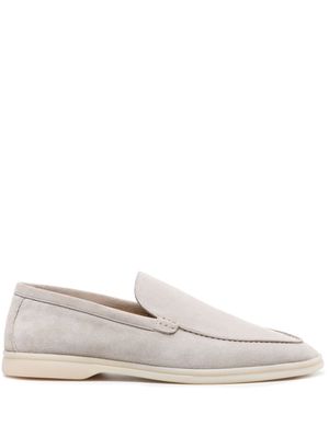 Scarosso Ludovico suede loafers - Grey