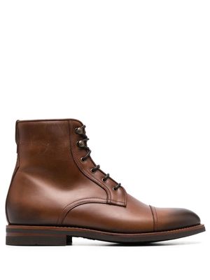 Scarosso Paola lace-up boots - Brown