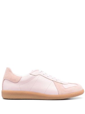 Scarosso Tilda panelled-leather sneakers - Pink