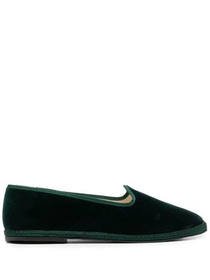 Scarosso Valentino slip-on loafers - Green