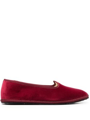 Scarosso Valentino slip-on slippers - Red